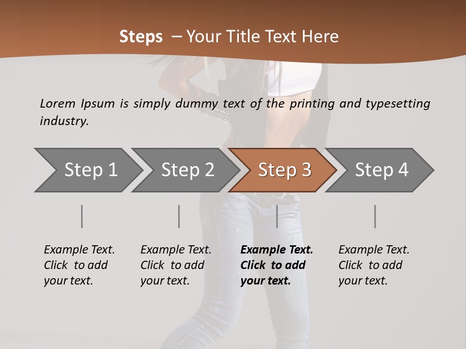 Agility Dance Action PowerPoint Template