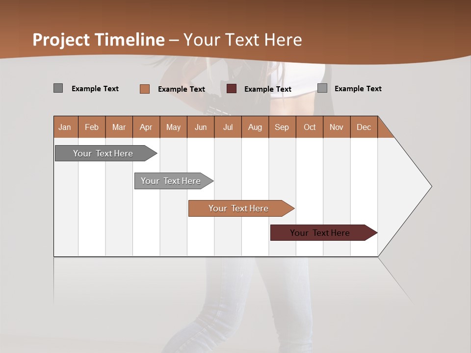 Agility Dance Action PowerPoint Template