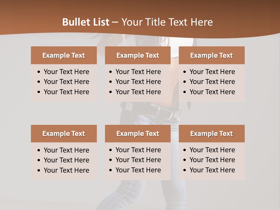 Agility Dance Action PowerPoint Template