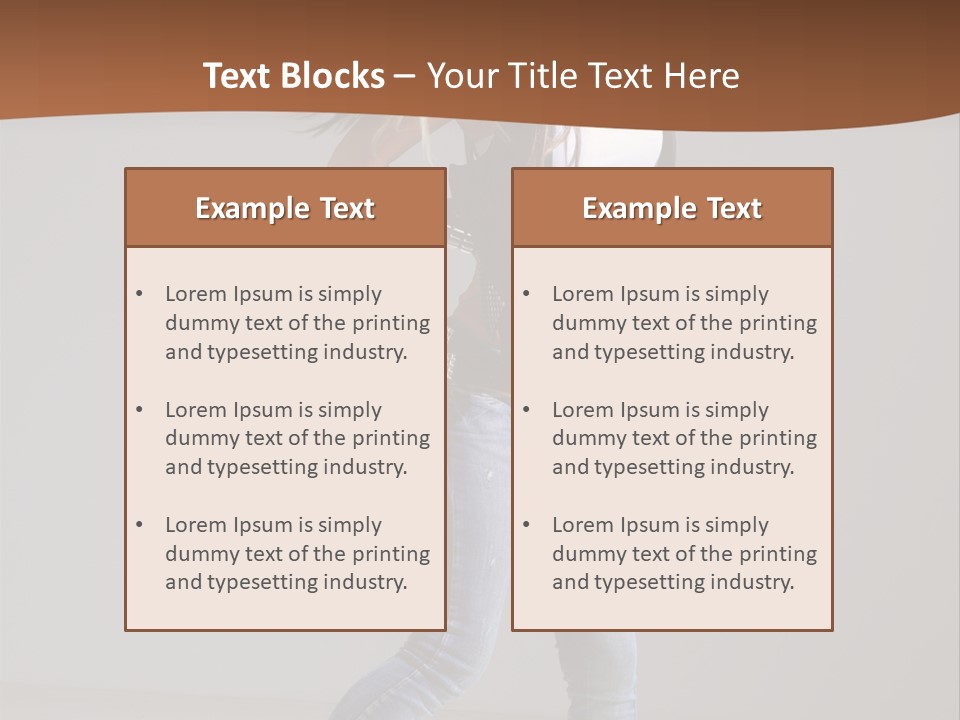 Agility Dance Action PowerPoint Template