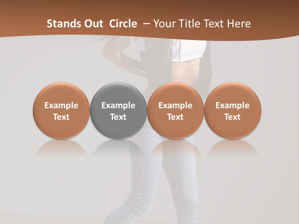 Agility Dance Action PowerPoint Template