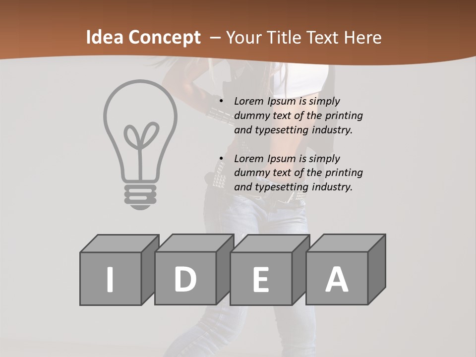 Agility Dance Action PowerPoint Template