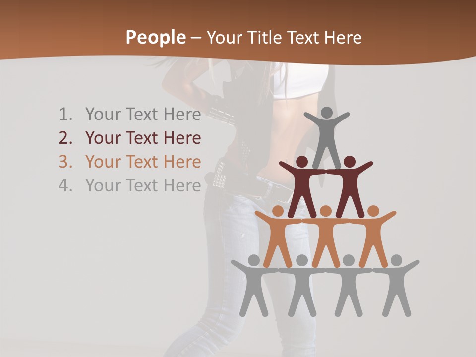 Agility Dance Action PowerPoint Template