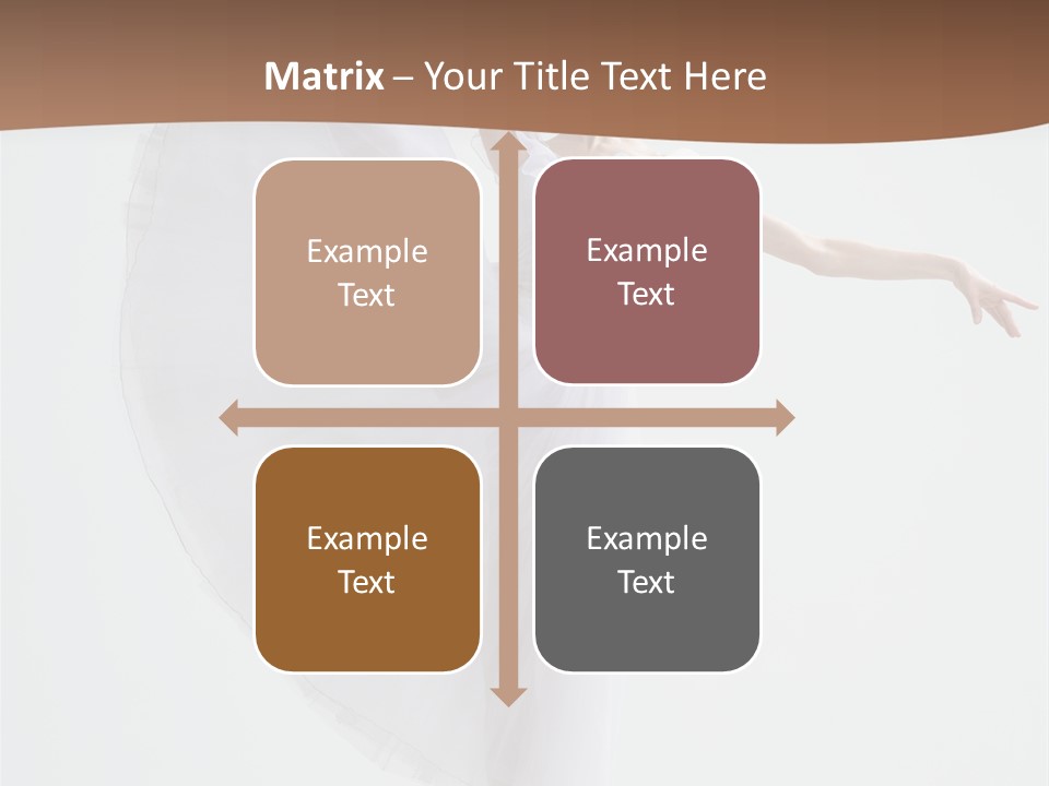 Female Moving Traditional PowerPoint Template