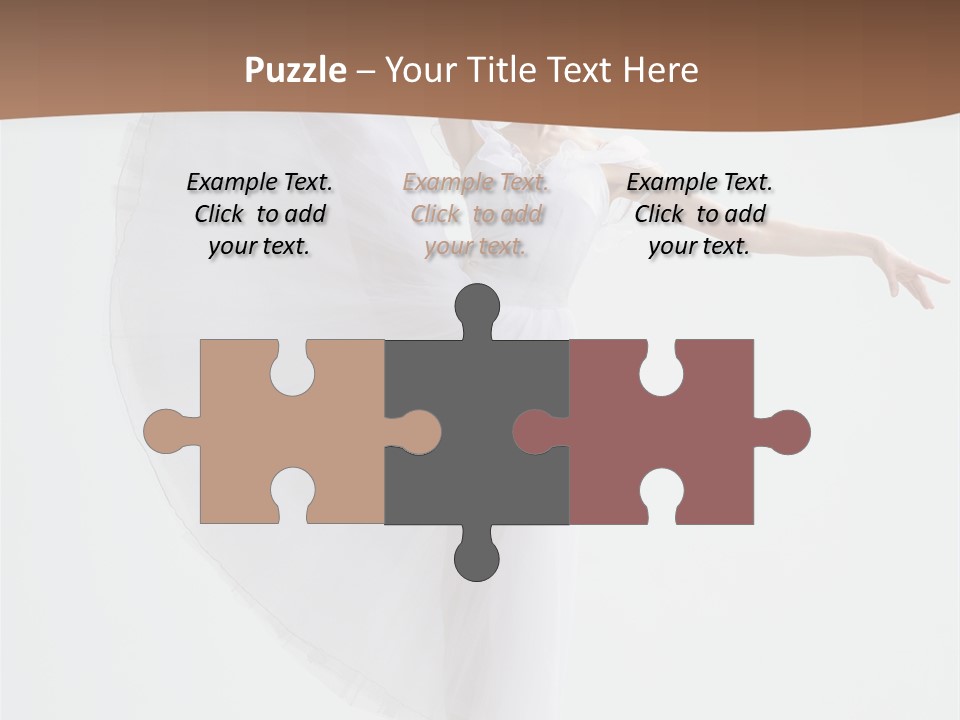 Female Moving Traditional PowerPoint Template