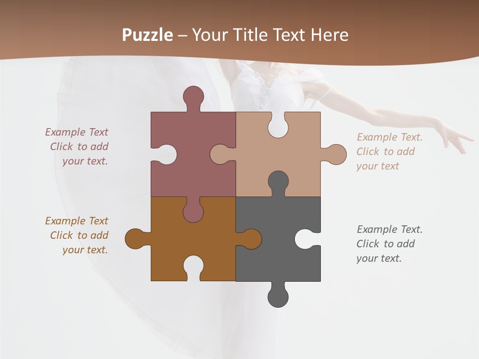 Female Moving Traditional PowerPoint Template