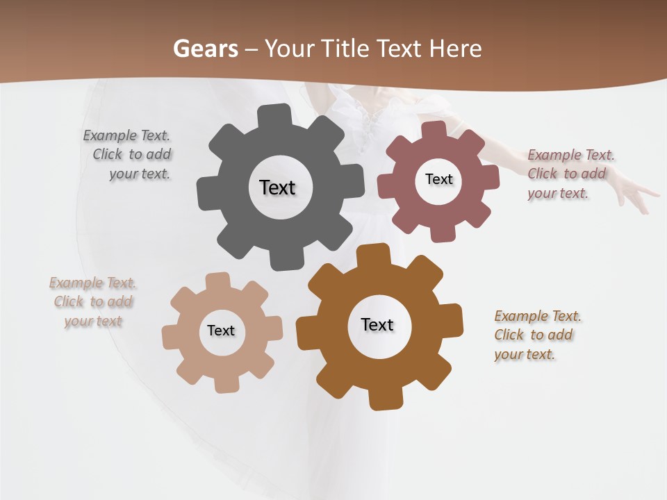 Female Moving Traditional PowerPoint Template