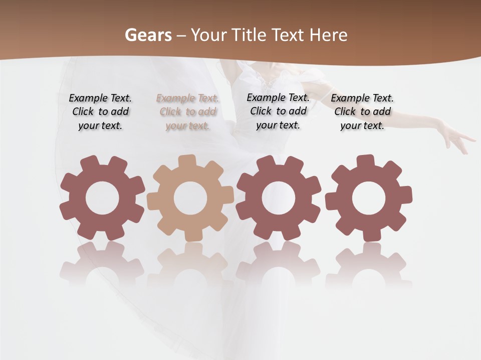 Female Moving Traditional PowerPoint Template