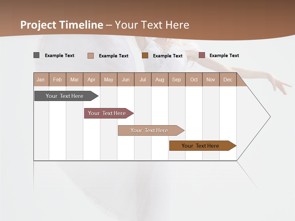 Female Moving Traditional PowerPoint Template