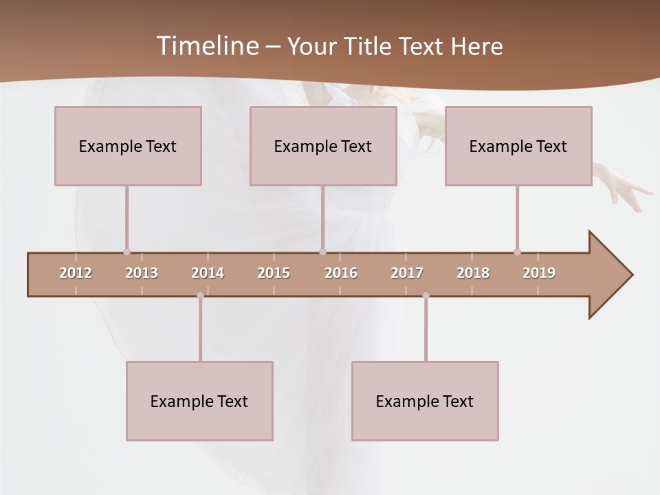 Female Moving Traditional PowerPoint Template