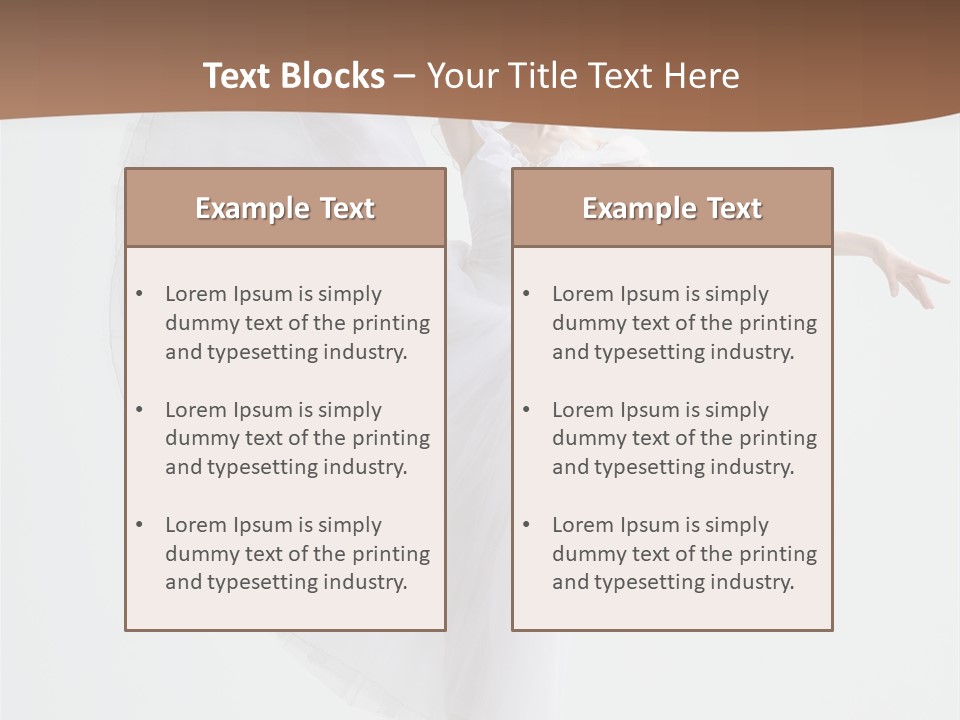 Female Moving Traditional PowerPoint Template