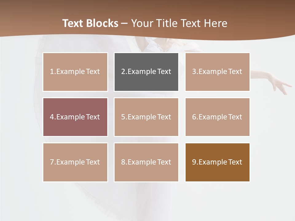 Female Moving Traditional PowerPoint Template