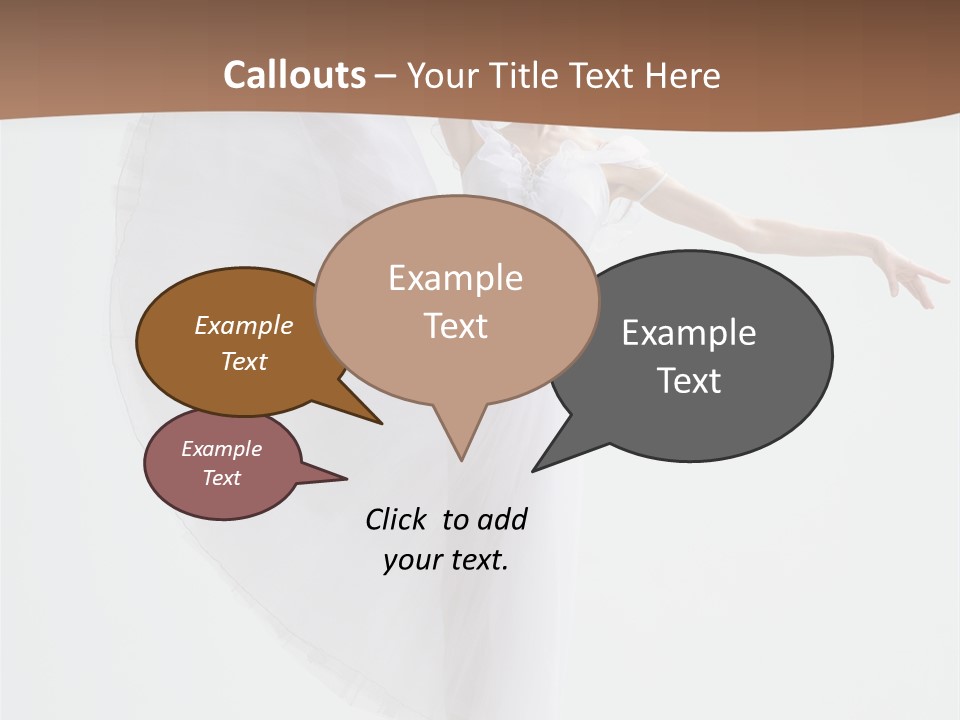 Female Moving Traditional PowerPoint Template