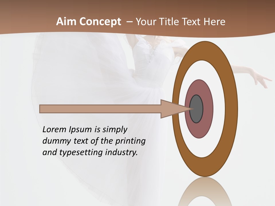 Female Moving Traditional PowerPoint Template