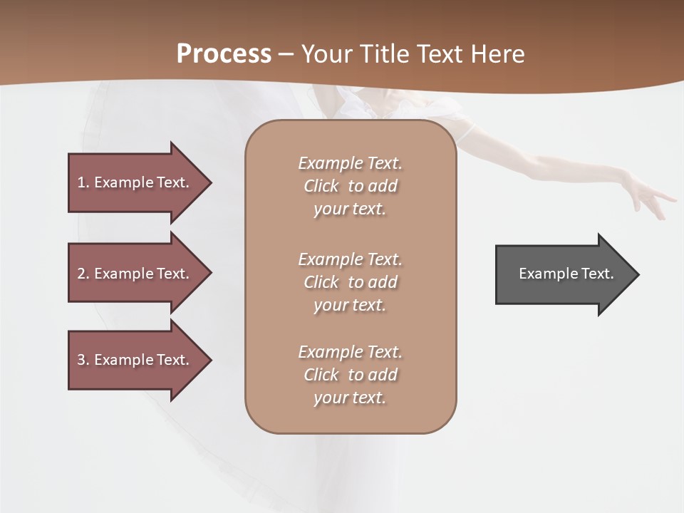 Female Moving Traditional PowerPoint Template