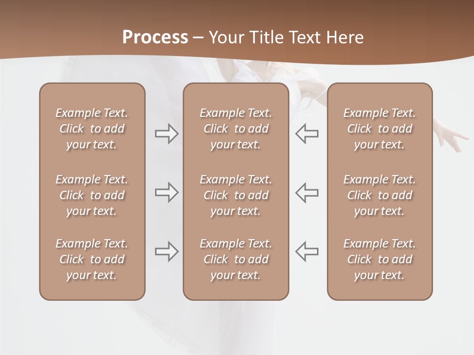 Female Moving Traditional PowerPoint Template