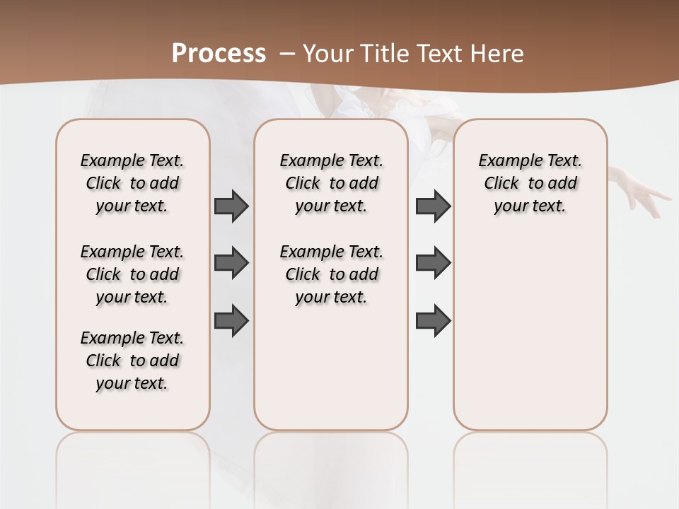 Female Moving Traditional PowerPoint Template