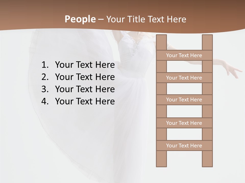 Female Moving Traditional PowerPoint Template