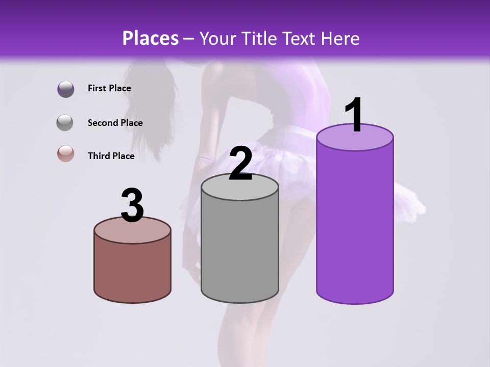 Agility Temptation Girl PowerPoint Template
