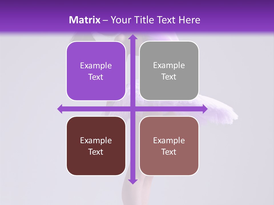 Agility Temptation Girl PowerPoint Template