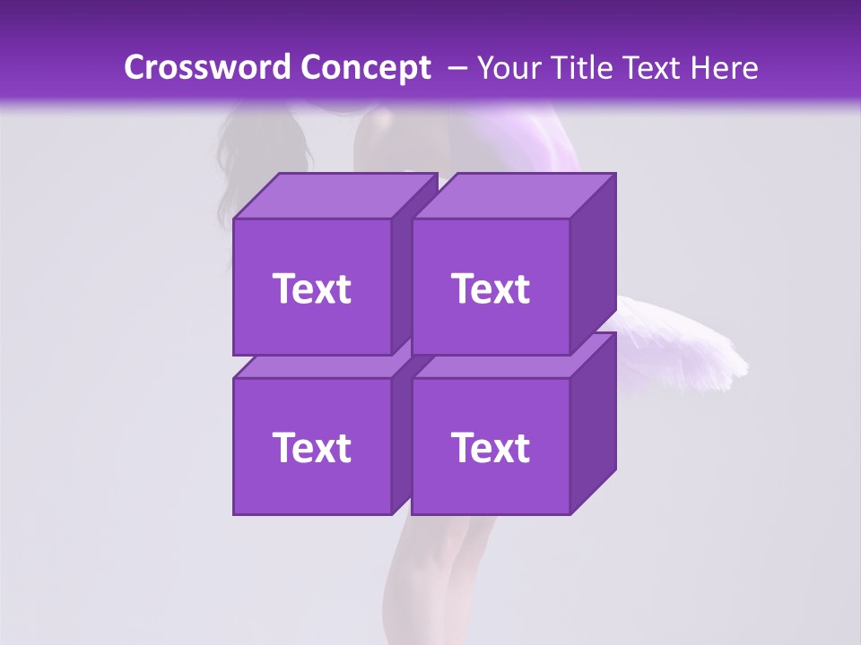 Agility Temptation Girl PowerPoint Template