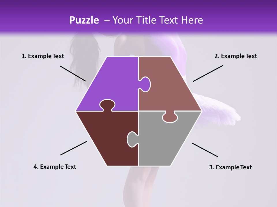 Agility Temptation Girl PowerPoint Template