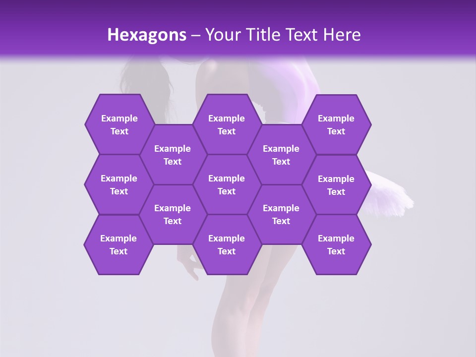 Agility Temptation Girl PowerPoint Template