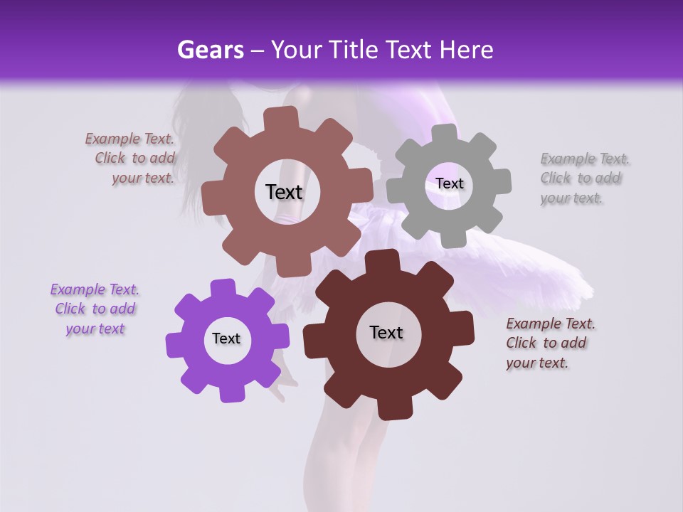 Agility Temptation Girl PowerPoint Template