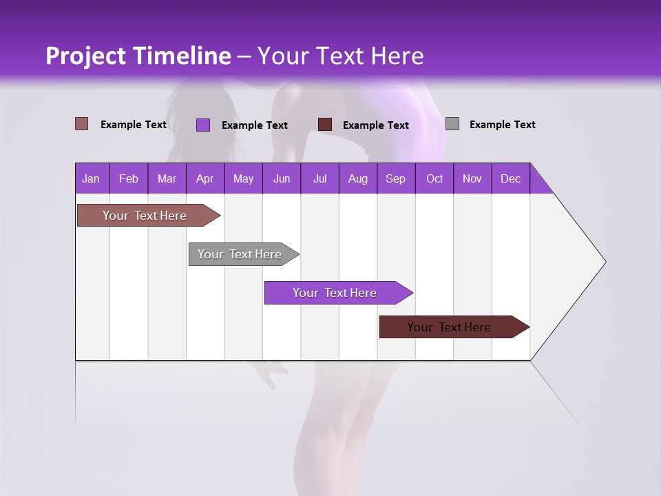Agility Temptation Girl PowerPoint Template