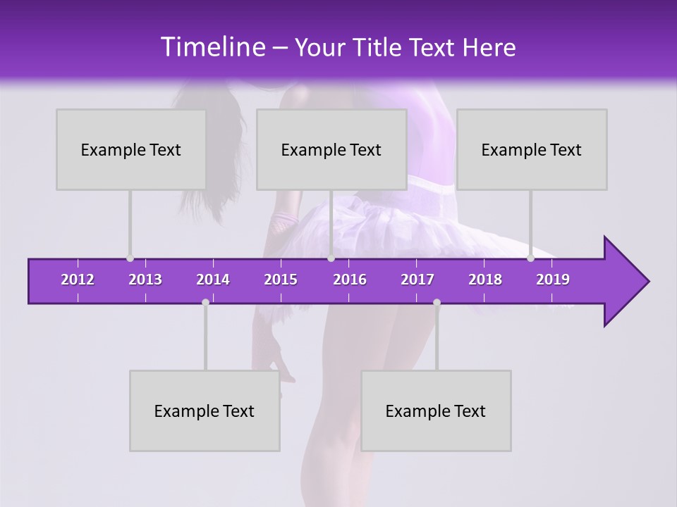 Agility Temptation Girl PowerPoint Template