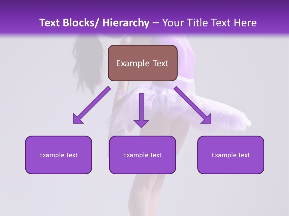 Agility Temptation Girl PowerPoint Template