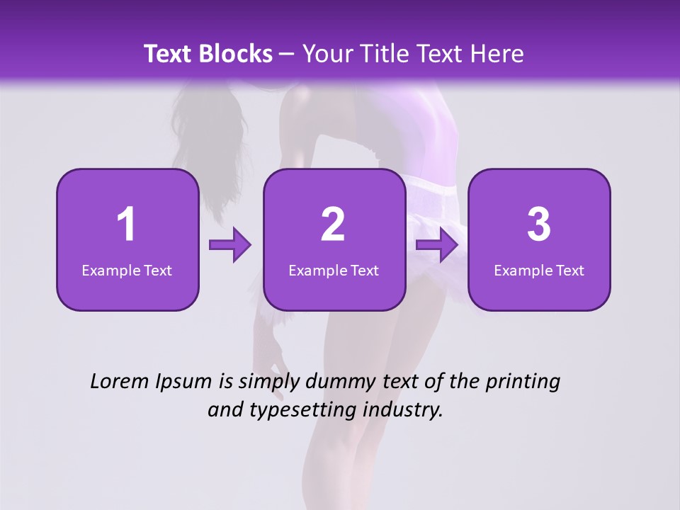 Agility Temptation Girl PowerPoint Template