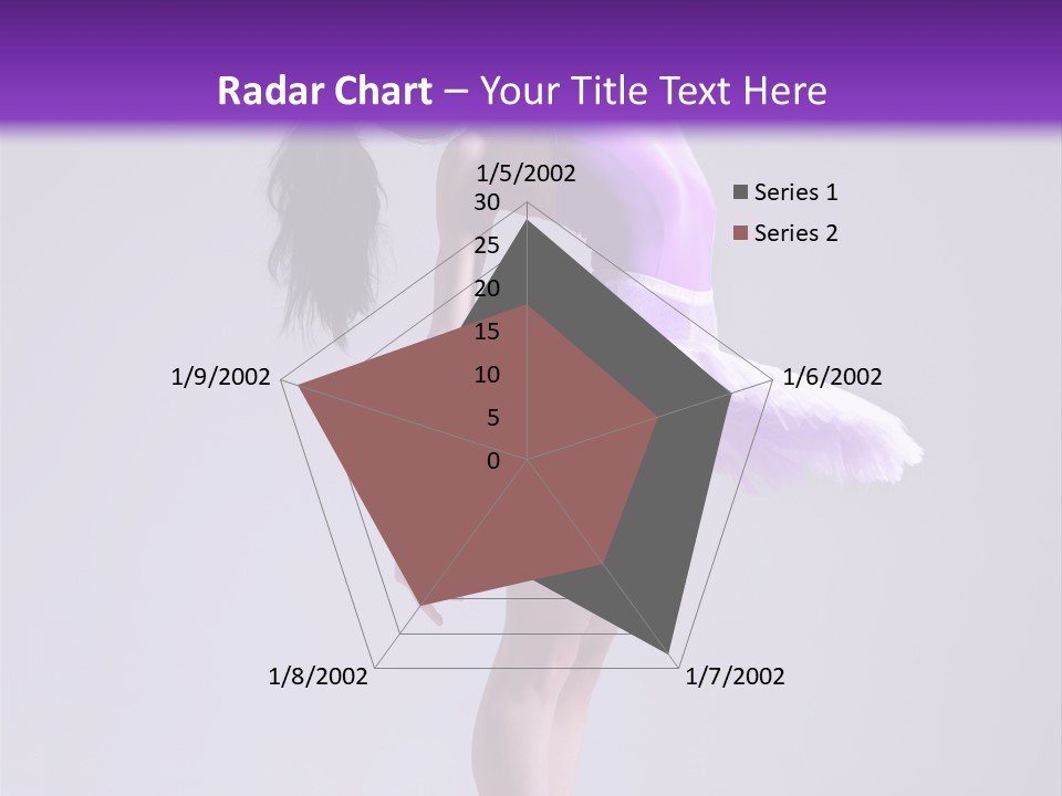 Agility Temptation Girl PowerPoint Template