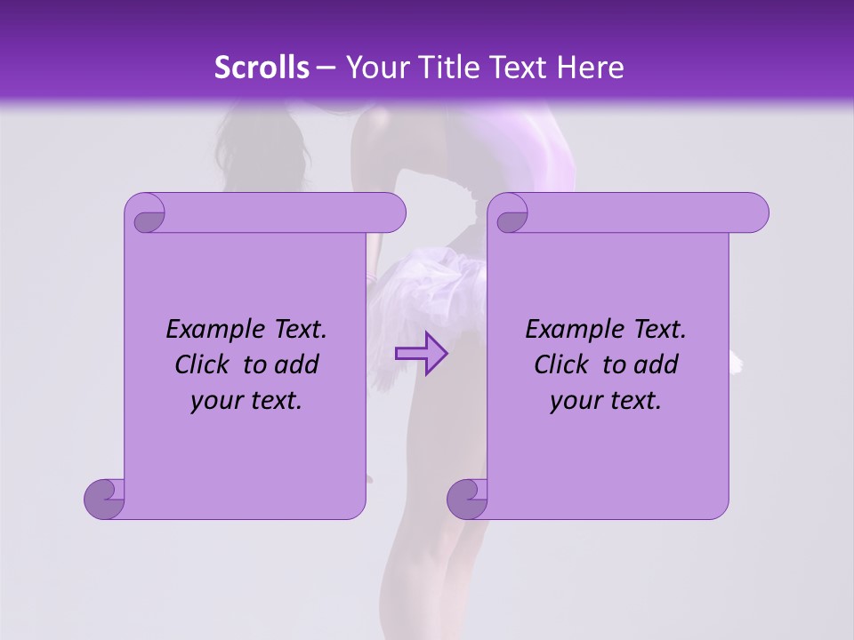 Agility Temptation Girl PowerPoint Template