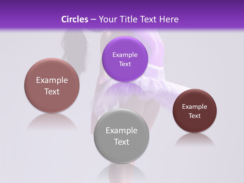 Agility Temptation Girl PowerPoint Template