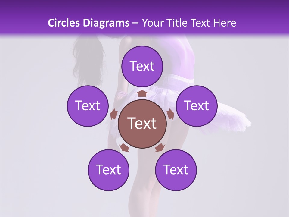 Agility Temptation Girl PowerPoint Template