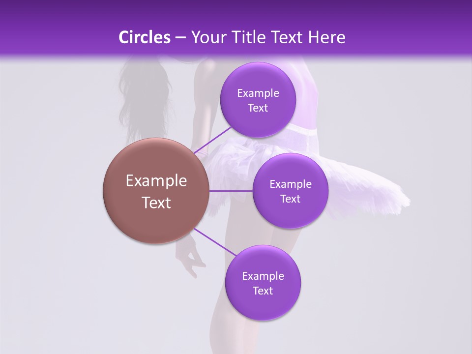 Agility Temptation Girl PowerPoint Template