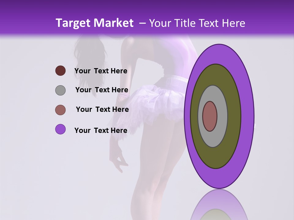 Agility Temptation Girl PowerPoint Template