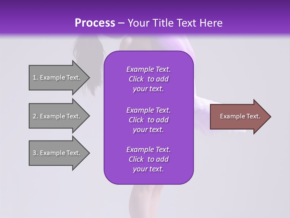 Agility Temptation Girl PowerPoint Template