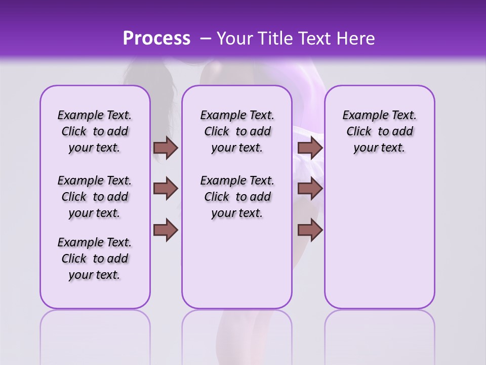 Agility Temptation Girl PowerPoint Template