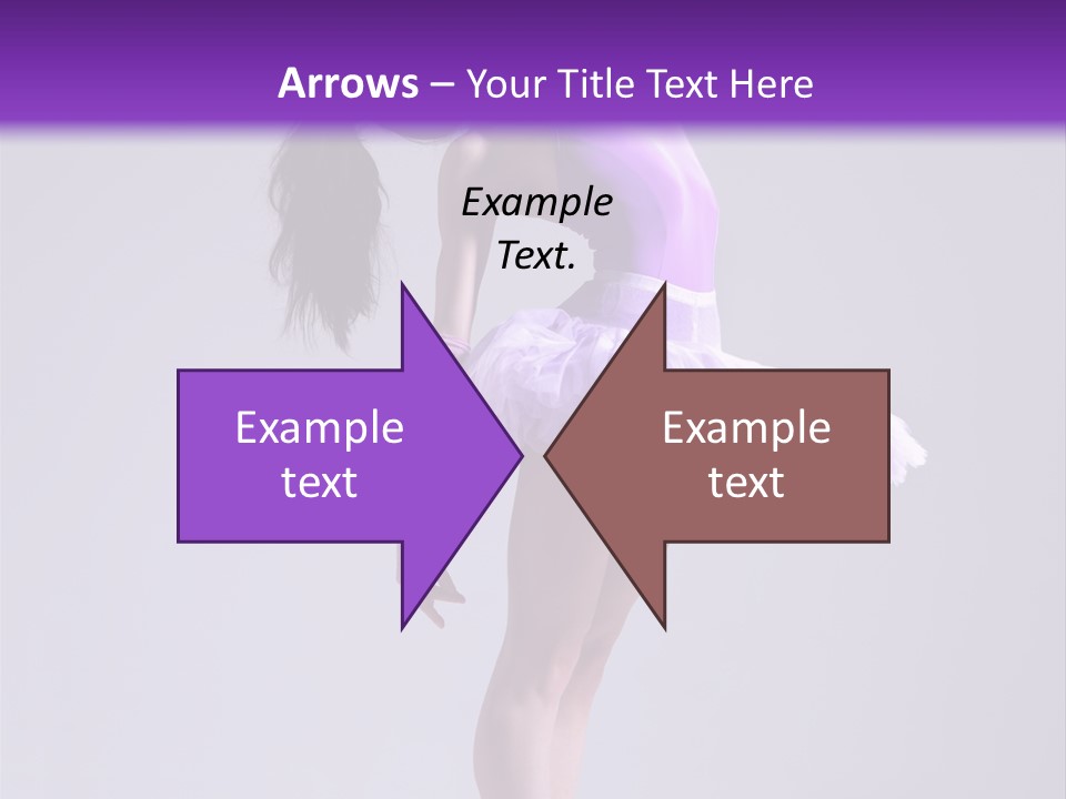 Agility Temptation Girl PowerPoint Template