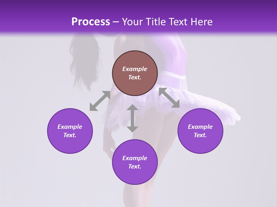 Agility Temptation Girl PowerPoint Template