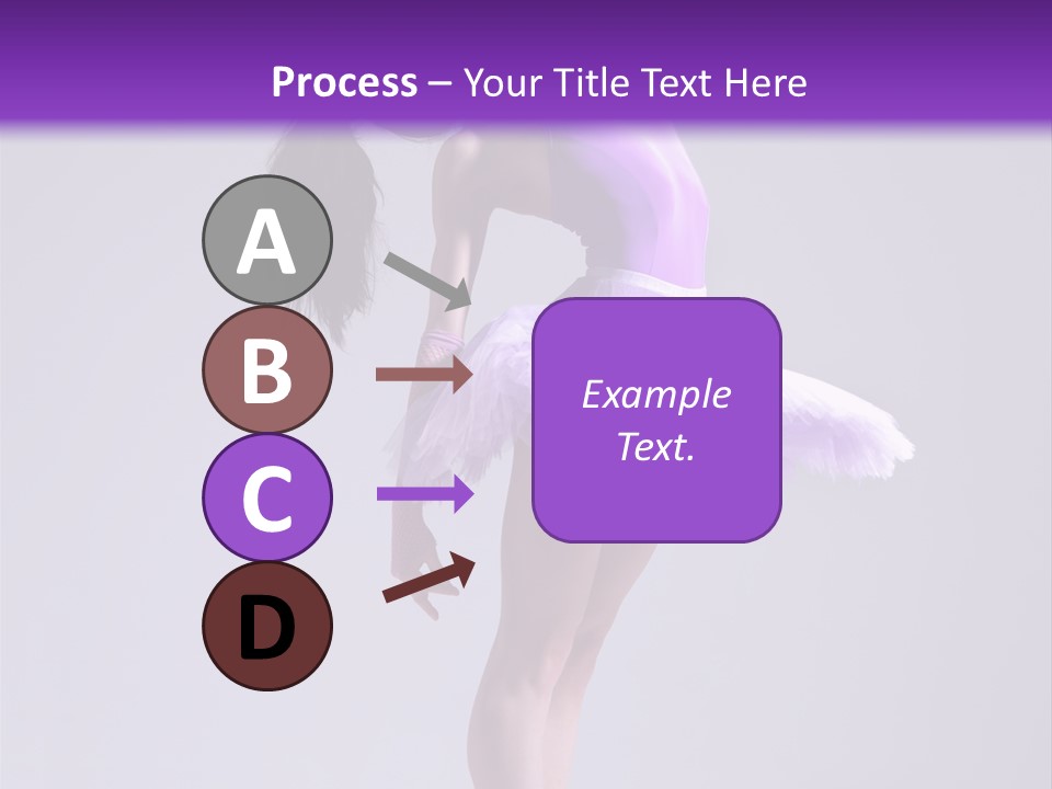 Agility Temptation Girl PowerPoint Template