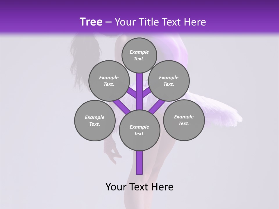 Agility Temptation Girl PowerPoint Template