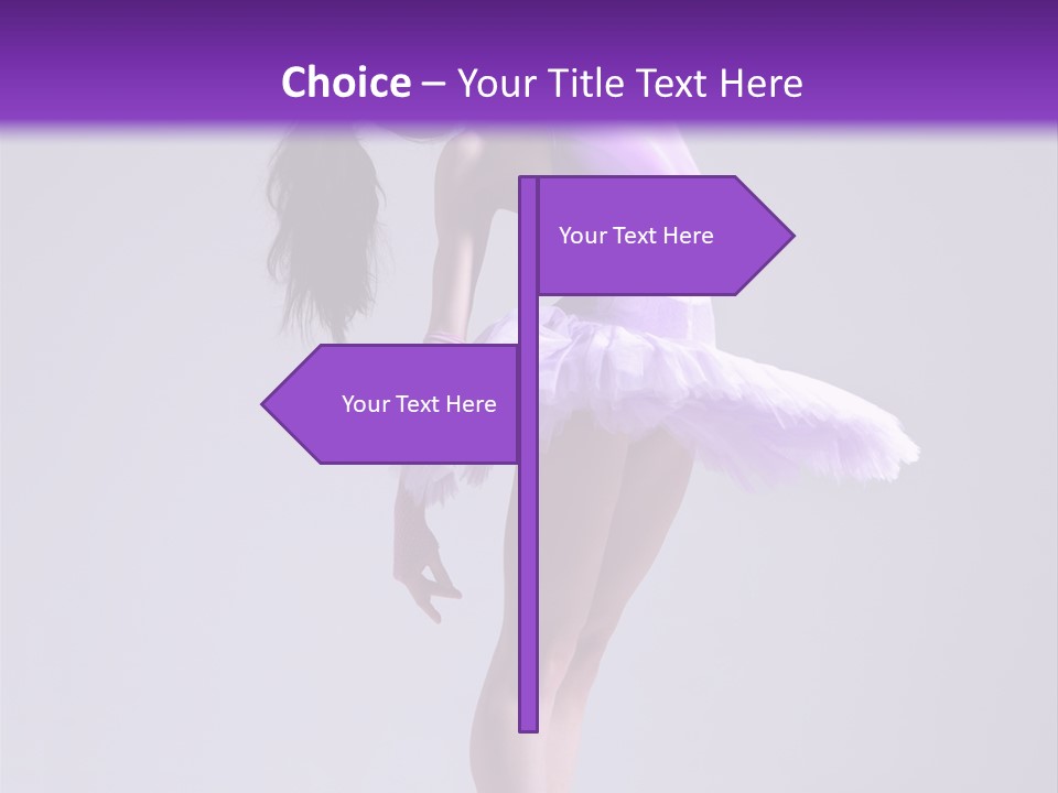 Agility Temptation Girl PowerPoint Template