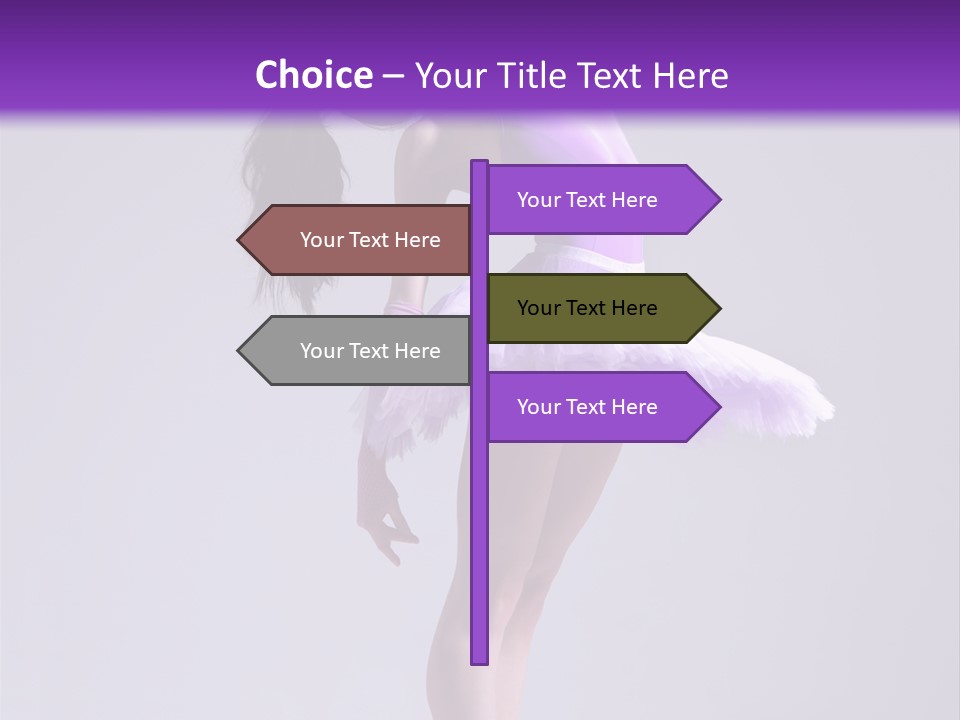 Agility Temptation Girl PowerPoint Template