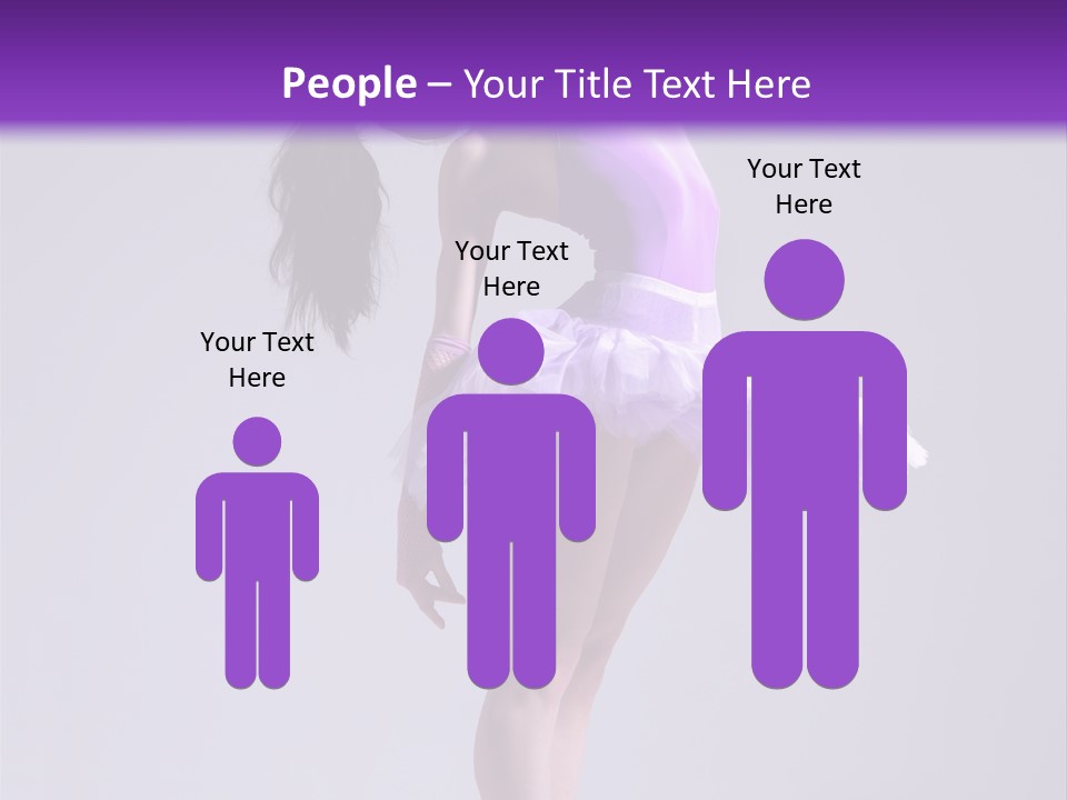 Agility Temptation Girl PowerPoint Template