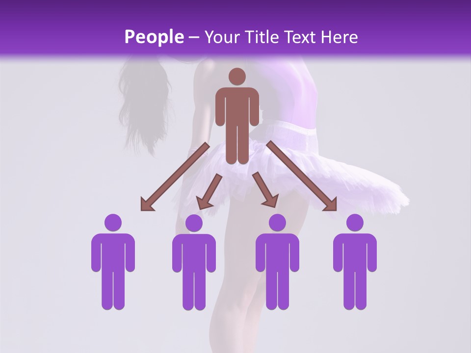 Agility Temptation Girl PowerPoint Template