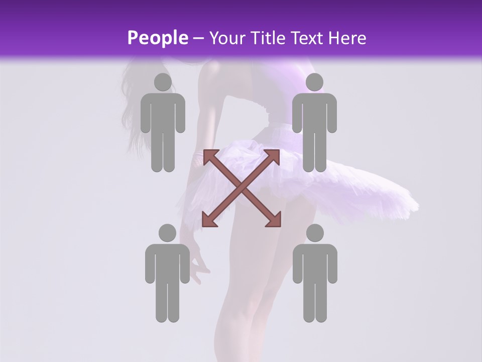 Agility Temptation Girl PowerPoint Template