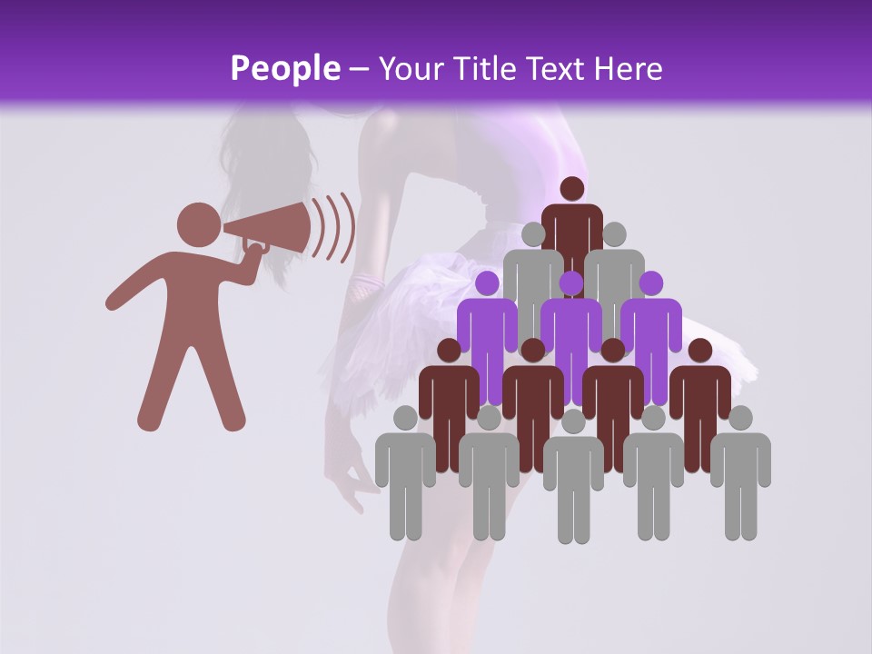 Agility Temptation Girl PowerPoint Template